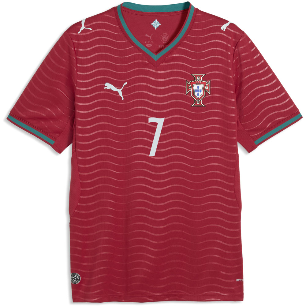 Puma Portugal 2026 Ronaldo home jersey - youth - club red/green