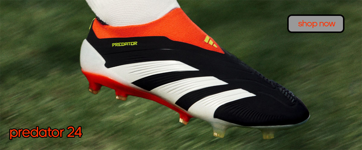 The all new adidas Predator 24 shoe collection at Soccer Center