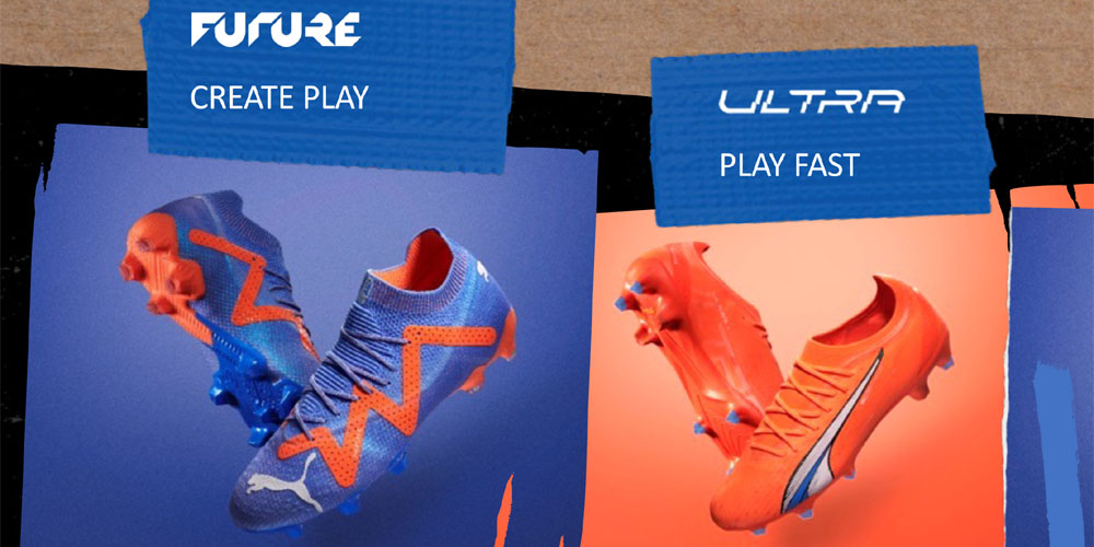 Puma Supercharge pack of footwear at Soccer Center