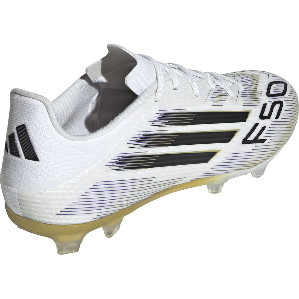 adidas F50 League FG - white/black/gold metallic | Soccer Center