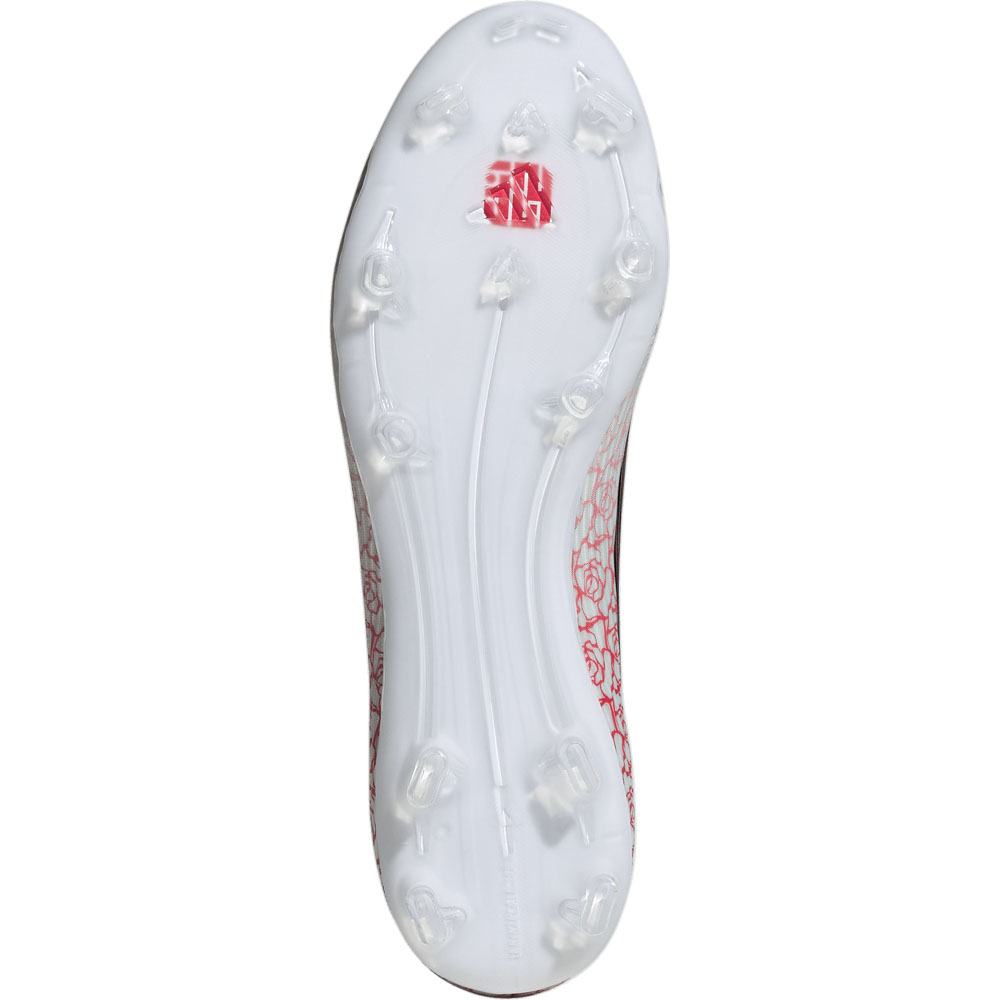 adidas F50 League Lamine Yamal LL FG - white/black/lucid red