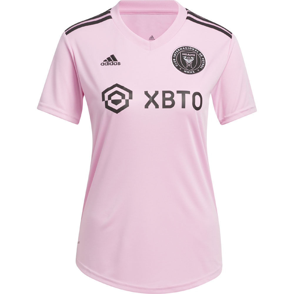 adidas Inter Miami Messi #10 home jersey - pink/black - women's