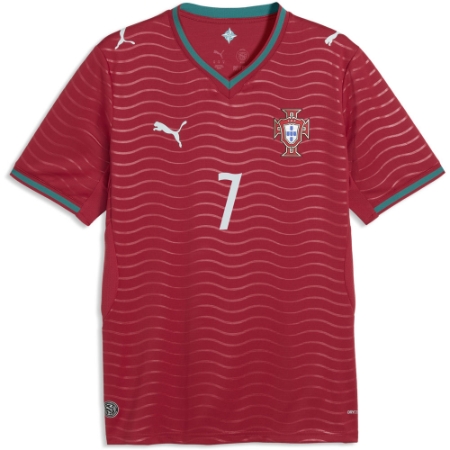 Portugal 2026 Ronaldo home jersey - youth 