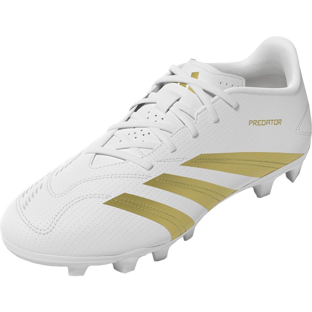 adidas Predator 24 Club FxG Jr - white/gold | Soccer Center