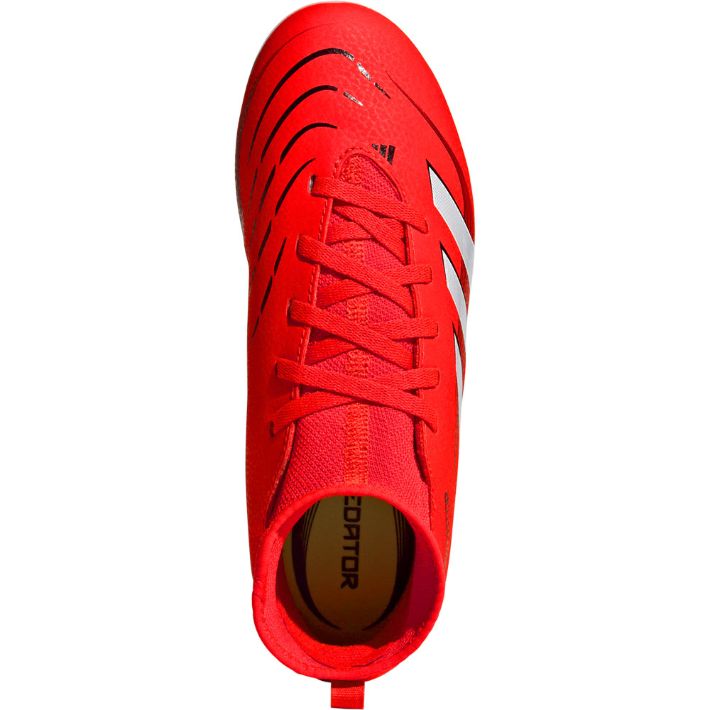 adidas Predator Club S FG Jr - lucid red/white | Soccer Center