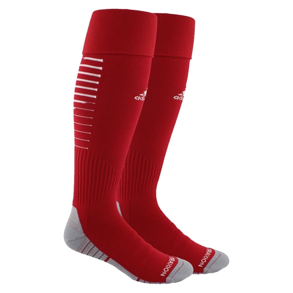 adidas Team Speed II sock - red/white