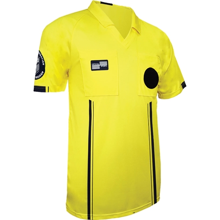 Official Sports International USSF Economy referee jersey - yellow