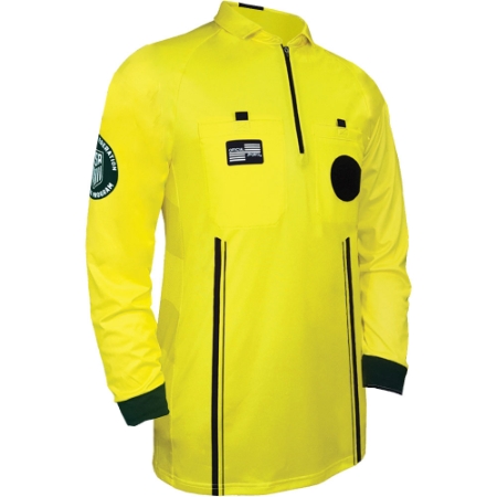 Official Sports International USSF Pro long-sleeve referee jersey - yellow