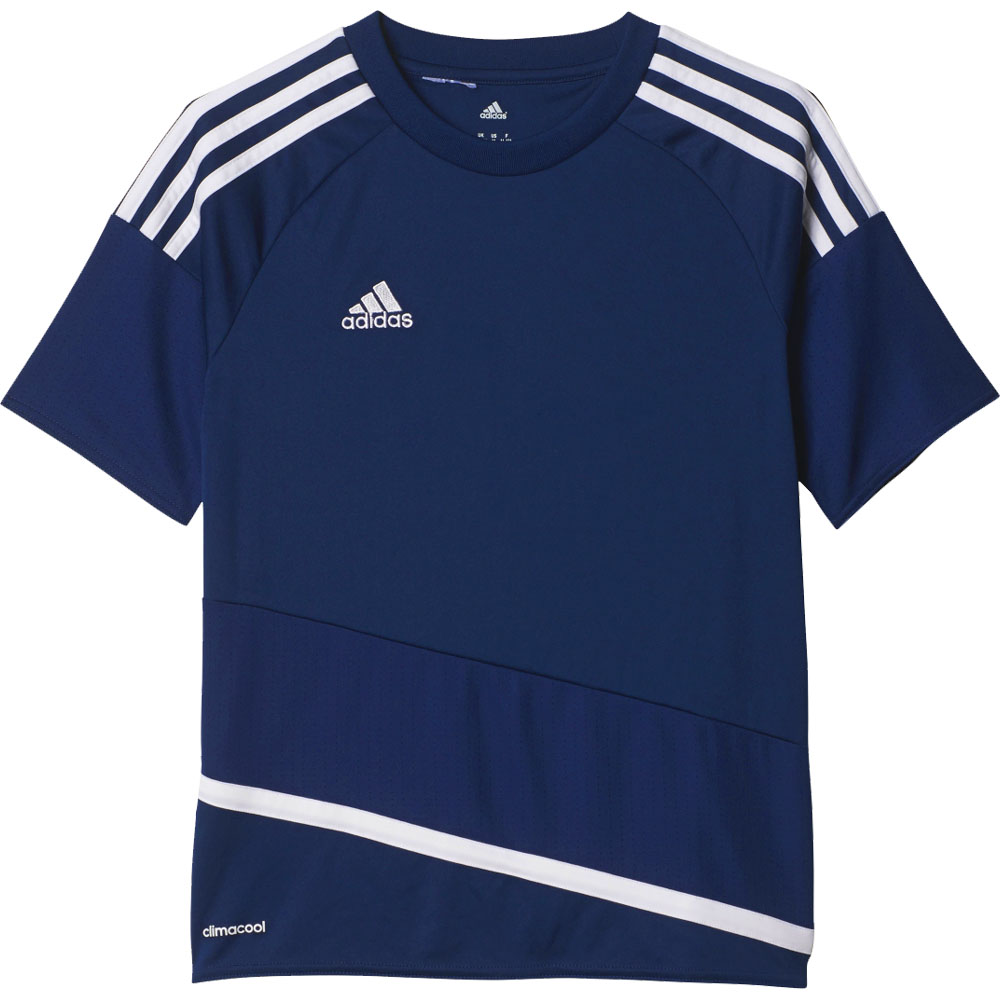 adidas navy blue soccer jersey