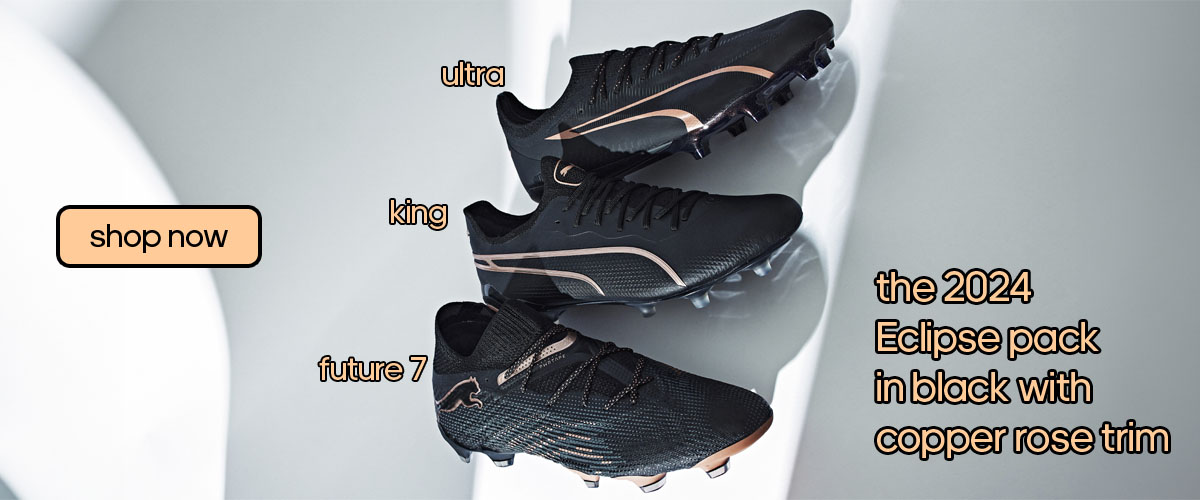 Puma Eclipse pack of footwear, featuring King, Ultra and Future at Soccer Center