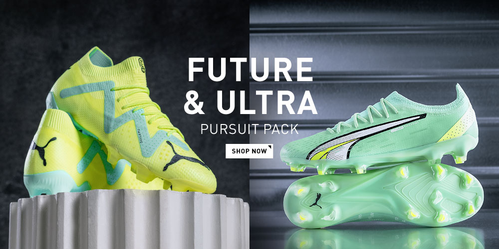 Puma Pursuit pack of footwear at Soccer Center
